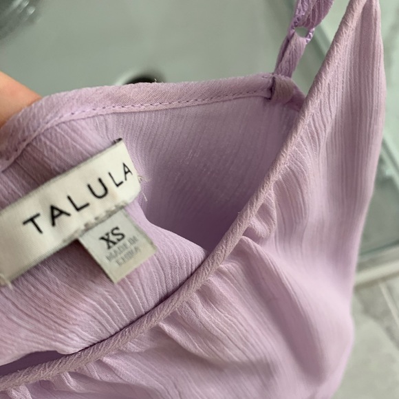 Talula lilac flowy tank - Picture 2 of 2
